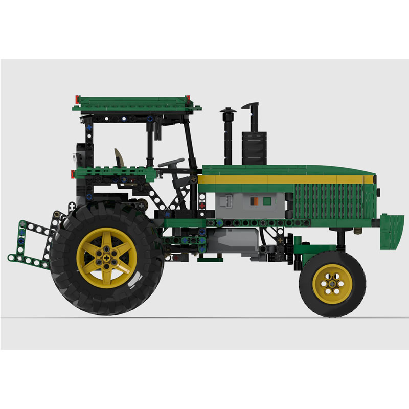 Urban Farming Building - MOC-50935 Kentsel Çiftlik Tarım 1980'ler Traktör
