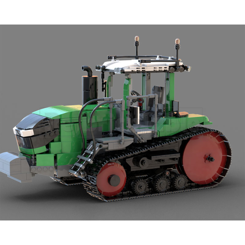 Urban Farming Building - MOC-260781 Kentsel Çiftlik Tarım Traktörü Yapı