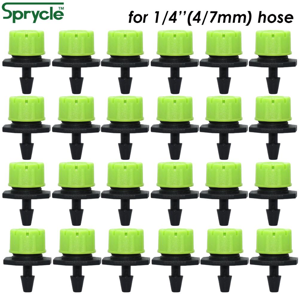 Urban Farming System - SPRYCLE 50-800 adet yeşil 1/4 ''ayarlanabilir