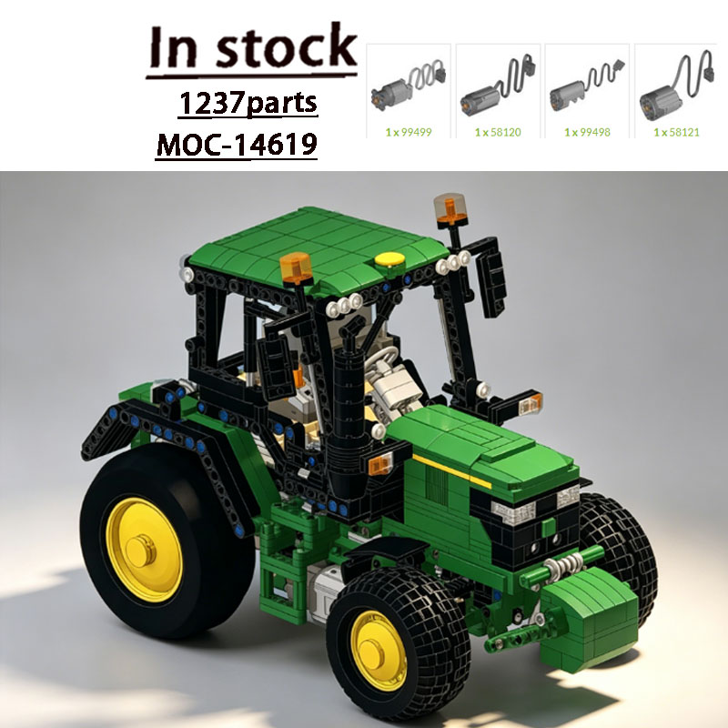 Urban Farming Building - MOC-14619 Kentsel Tarım Traktörü Yapı Taşı