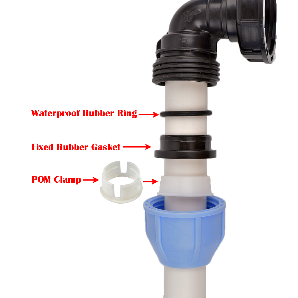 Sulama IBC tankı adaptörü 1 '' - Urban Farming System incelemesi ve fiyatı